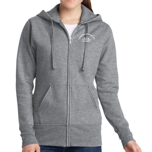 Twisters - Ladies Core Fleece Full Zip Hooded Sweatshirt Thumbnail